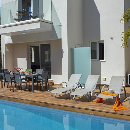 פרוטאראס Tsokkos Family Villa - Pool Garden 2' Walk To Beach מראה חיצוני תמונה