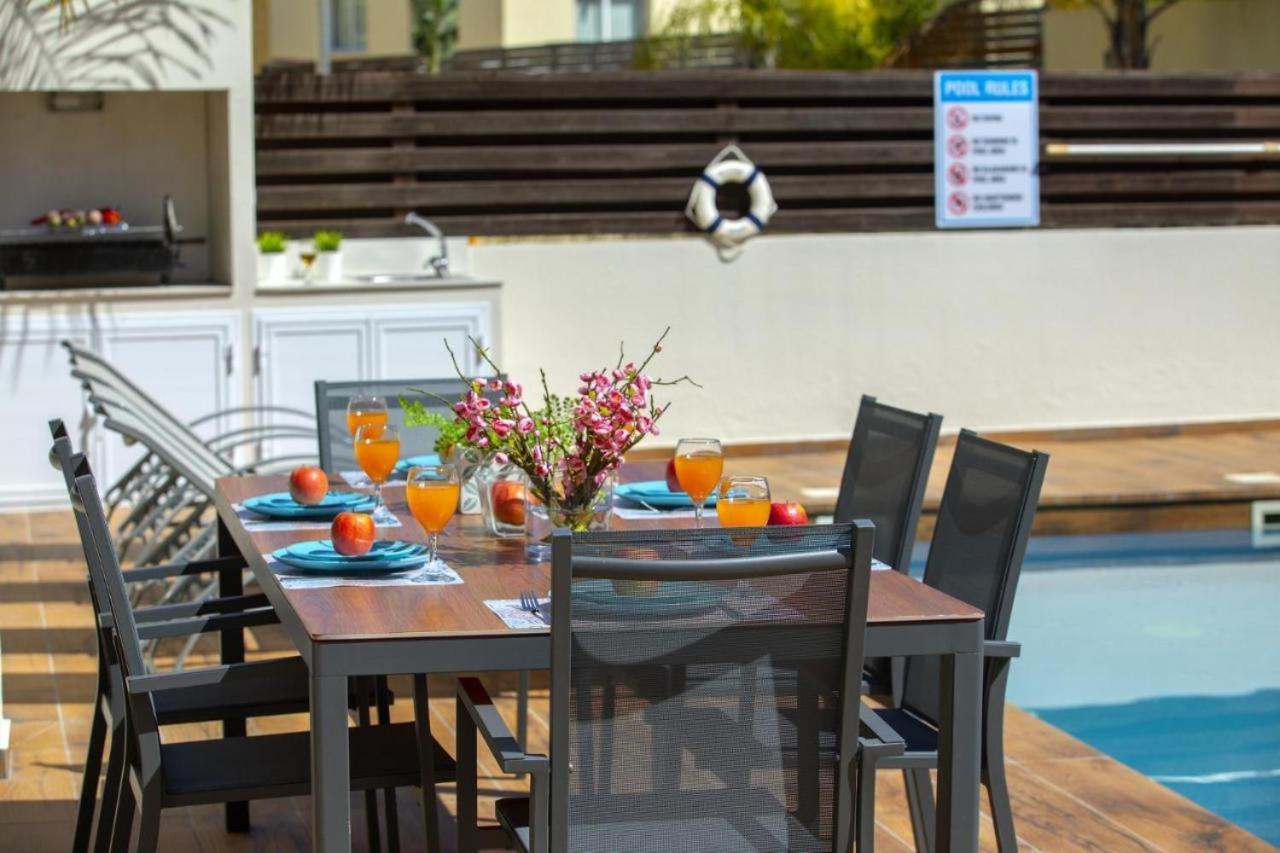 פרוטאראס Tsokkos Family Villa - Pool Garden 2' Walk To Beach מראה חיצוני תמונה
