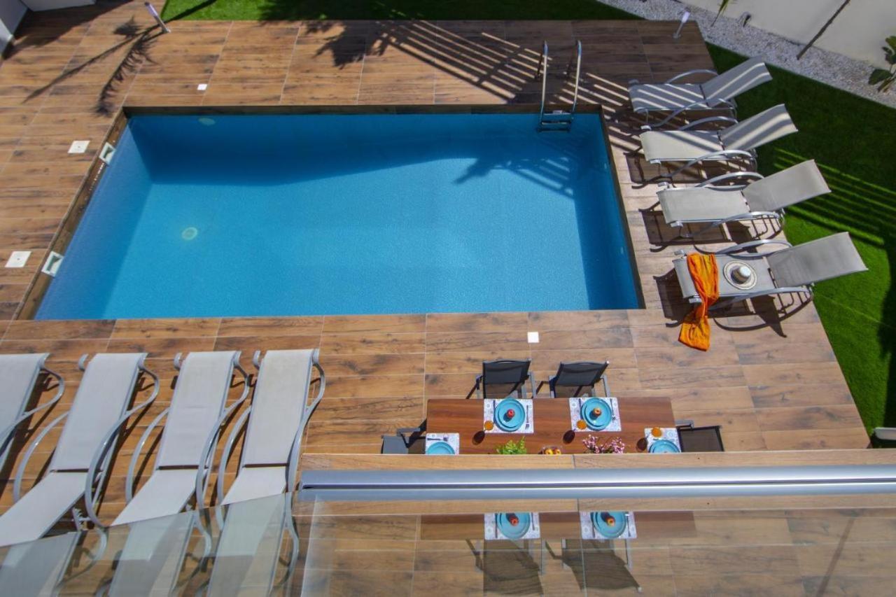 פרוטאראס Tsokkos Family Villa - Pool Garden 2' Walk To Beach מראה חיצוני תמונה