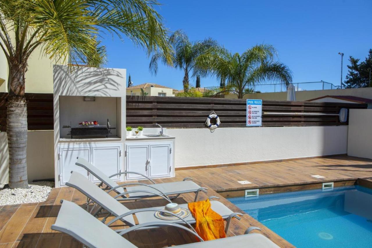 פרוטאראס Tsokkos Family Villa - Pool Garden 2' Walk To Beach מראה חיצוני תמונה